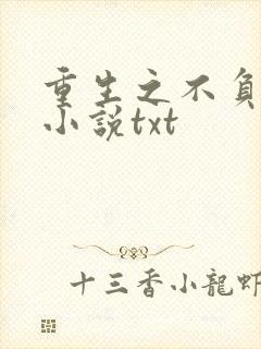 重生之不负韶华小说txt