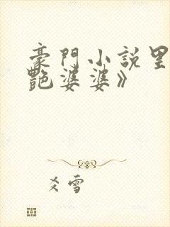 豪门小说里的美艳婆婆》