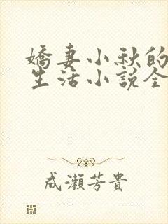 娇妻小秋的幸福生活小说全文阅读