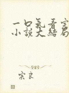 一口气看完爽文小说大结局