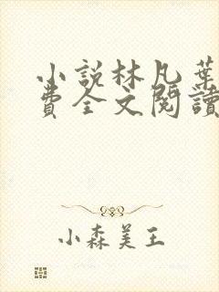 小说林凡叶惜免费全文阅读