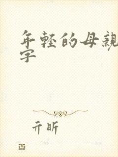 年轻的母亲4中字