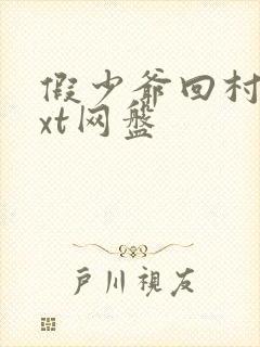 假少爷回村后txt网盘