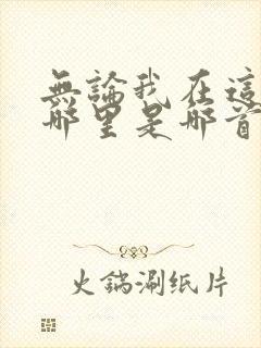 无论我在这里在哪里是哪首歌的歌词