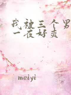 我被三个男人躁一夜好爽