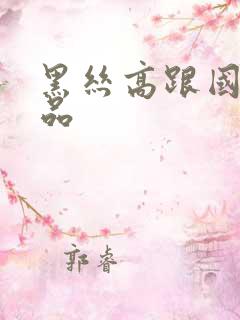 黑丝高跟国产精品