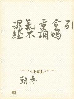 湿气重会引起月经不调吗