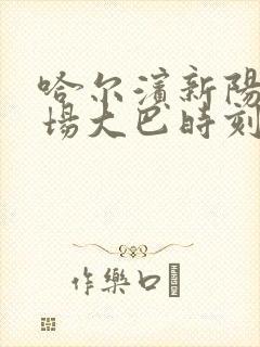 哈尔滨新阳路机场大巴时刻表