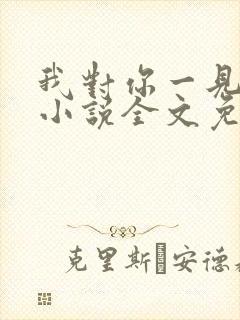 我对你一见钟情小说全文免费阅读