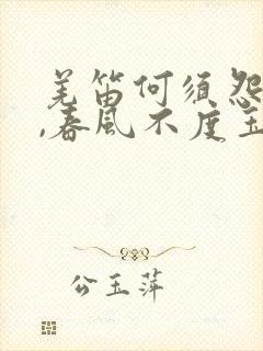 羌笛何须怨杨柳,春风不度玉门关修辞手法