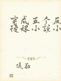 穿成五个反派的后娘小说小说