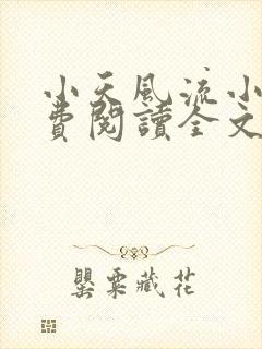 小天风流小说免费阅读全文最新章节