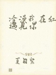 冷漠我在红尘中遇见你