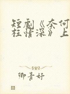 短剧《奈何流年枉情深》上线