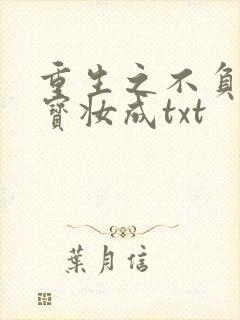 重生之不负韶华宝妆成txt