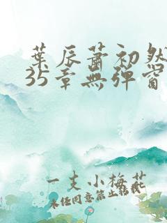 叶辰萧初然9935章无弹窗