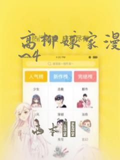 高柳嫁家漫画1~4：结局+番外