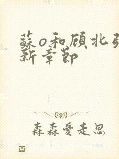 苏o和顾北弦最新章节