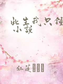 此生我只钟情你 小说