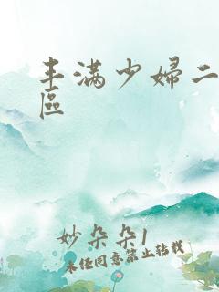 丰满少妇二区三区