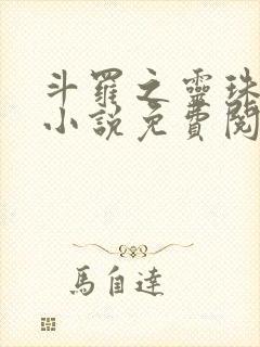 斗罗之灵珠神剑小说免费阅读