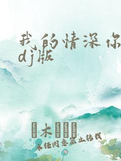 我的情深你若懂dj版