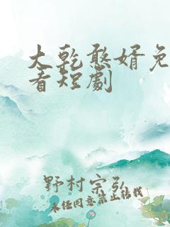 大乾憨婿免费观看短剧