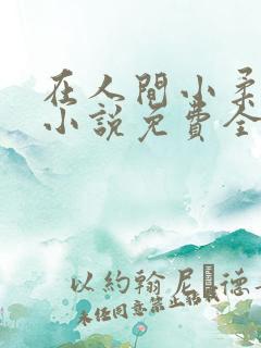 在人间小柔养父小说免费全文阅读