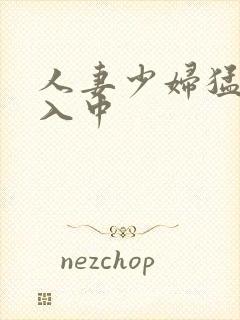 人妻少妇猛烈进入中