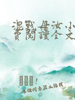 混战母汝小说免费阅读全文最新章节