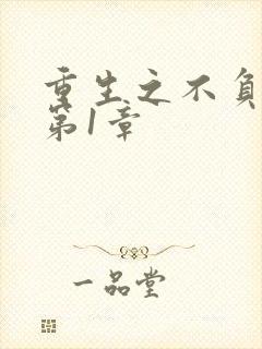 重生之不负韶华第1章