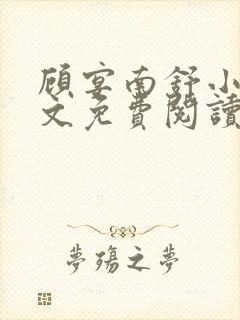 顾宴南舒小说全文免费阅读最新章节