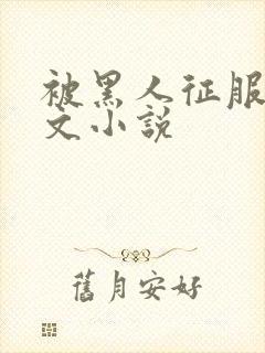 被黑人征服的淫文小说