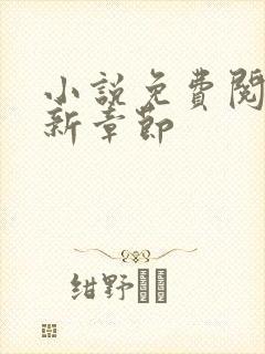 小说免费阅读最新章节