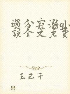 过分宠溺gl小说全文免费阅读