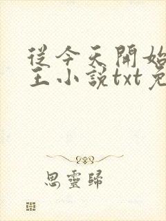 从今天开始做藩王小说txt免费下载