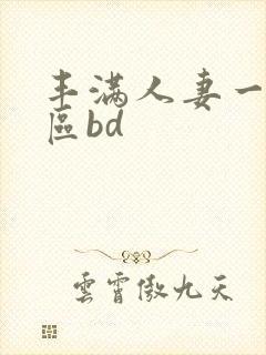 丰满人妻一区二区bd