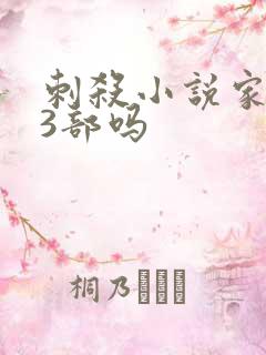 刺杀小说家有第3部吗