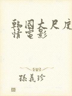 韩国大尺度的爱情电影