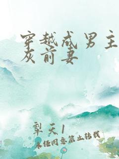 穿越成男主的炮灰前妻