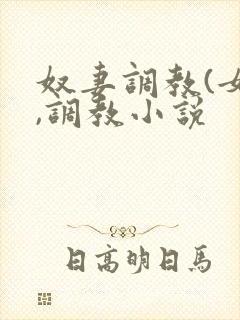 奴妻调教(女m,调教小说