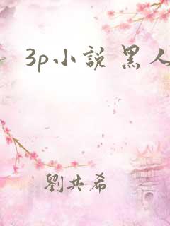3p小说 黑人