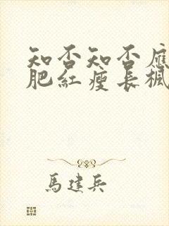 知否知否应是绿肥红瘦长枫