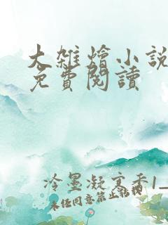 大杂烩小说全集免费阅读