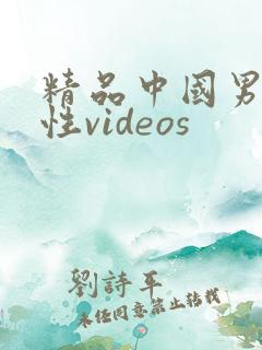 精品中国男同同性videos