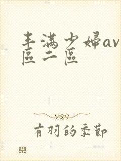 丰满少妇av一区二区
