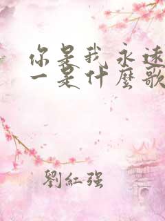 你是我永远的唯一是什么歌的歌词