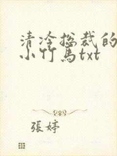 清冷总裁的作精小竹马txt