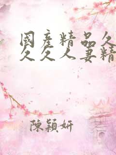 国产精品久久久久久人妻精品