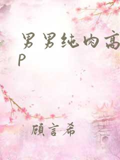 男男纯肉高hnp